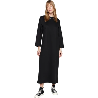 Afbeelding van Trendyol Zwarte Oversized Gebreide Jurk Tctss23Eb00125