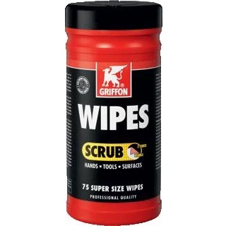 Afbeelding van Griffon Scrub Wipes reinigingsdoek bus 75 stuks
