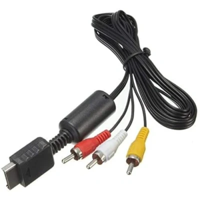 Afbeelding van HOHTECH PS2 AV kabel/AV kabel met PS3 componenten 1,8 m