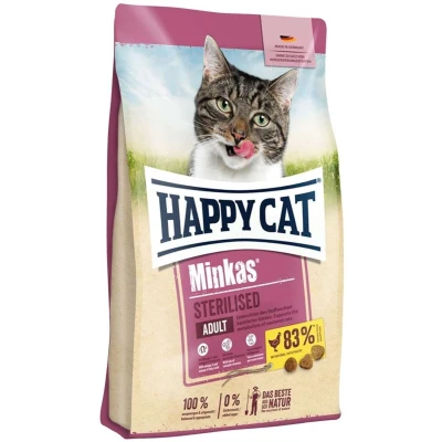 Afbeelding van Happy Cat Minkas Gesteriliseerd Gevogelte 500g