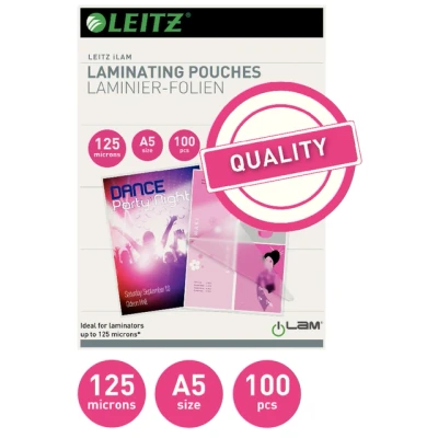 Afbeelding van Lamineerhoes Leitz iLAM A5 2x125micron EVA 100stuks