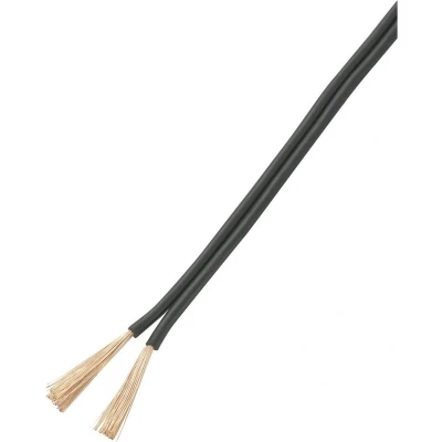 Afbeelding van TRU COMPONENTS 93030c523 Draad 2 x 0.50 mm² Zwart 25 m