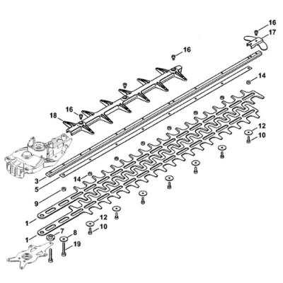 Afbeelding van Stihl HSA 86 heggenschaarmessen set, 62 cm