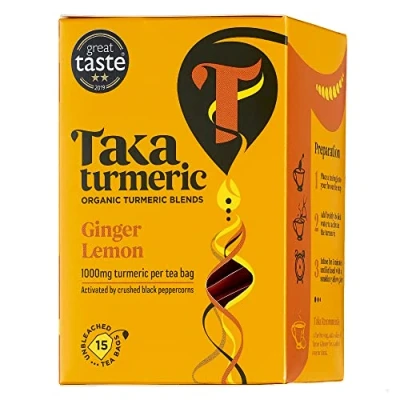 Afbeelding van Gember Citroen thee bio Taka Tumeric
