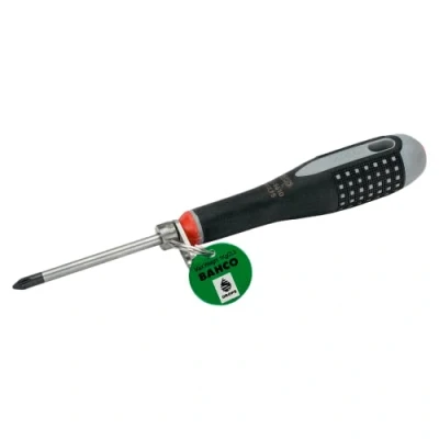 Afbeelding van Bahco Schroevendraaier ERGO™ met veiligheidsring geïsoleerd VDE driecomponentengreep Phillips PH2 x 36 mm 100 TAH TAHBE 8620