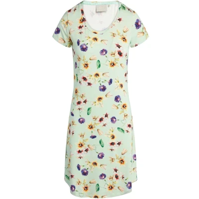 Afbeelding van ESSENZA Isa Fiorre Nachthemd Korte Mouw Subtle green L