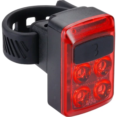 Afbeelding van BBB Cycling Slide Achterlicht Fiets Fietsverlichting USB Oplaadbaar 50 Lumen Waterdicht Lange Accuduur BLS 236