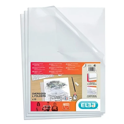 Afbeelding van Elba 100206583 zichthoezen DIN A3 Fard&#039;Clair, van PP folie 0,18 mm
