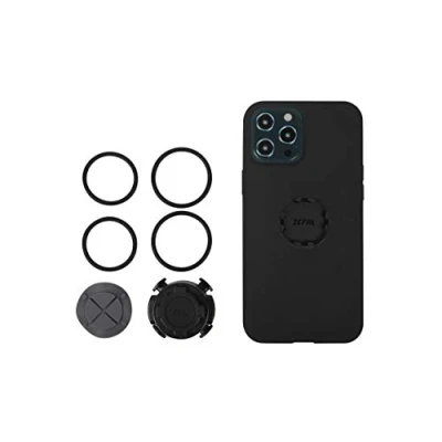 Afbeelding van Zefal Telefoonhouder, fietskit, iPhone 12/12 Pro, houder voor smartphone, fiets en mountainbike, beschermhoes fietstelefoon, robuust discreet