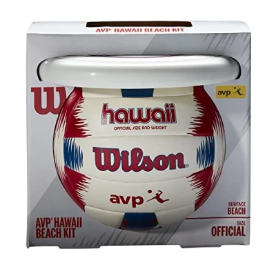 Afbeelding van Volleyball Ball Frisbee Hawaii Wilson WTH80219KIT White (One size)