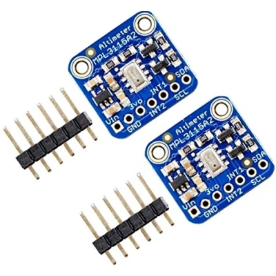 Afbeelding van 2pcs MPL3115A2 IIC I2C Intelligent Temperature Pressure Altitude Sensor Module V2.0