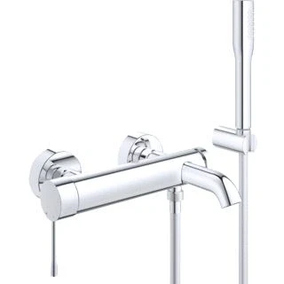 Afbeelding van Grohe Essence badmengkraan met S kopp doucheset chroom