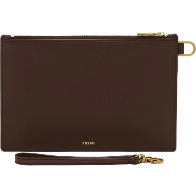 Afbeelding van FOSSIL Utensil zak Wristlet Espresso Donkerbruin