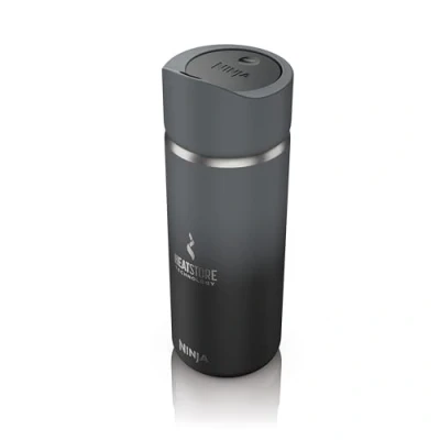 Afbeelding van Ninja 400 ml Sip Perfect Reisfles voor warme dranken, BPA vrij, vaatwasserbestendig, thermosfles, zwart, DW1603EUUKBK
