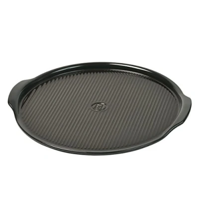 Afbeelding van Pizzasteen Emile Henry Fusain Ø370 mm