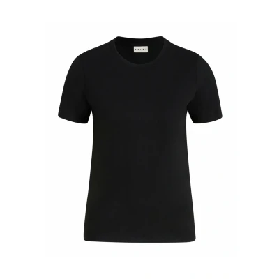 Afbeelding van Falke Tshirt basic, Dames, Maat: Small, Black (3000)