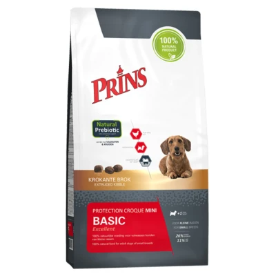 Afbeelding van Prins Protection Croque Mini Basic Excellent Hondenvoer 2 kg