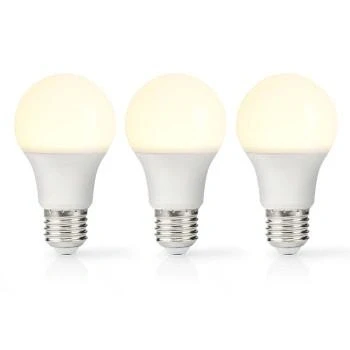 Afbeelding van LED lamp E27 Peer Nedis 3 stuks (11W, 1055lm, 2700K)