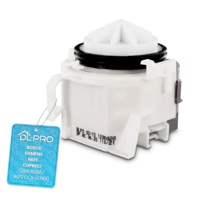 Afbeelding van DL pro Afvoerpomp alkaliumpomp voor Bosch Siemens Neff Copreci pomp vaatwasser (00631200 / BLP3 CL.A UL749)