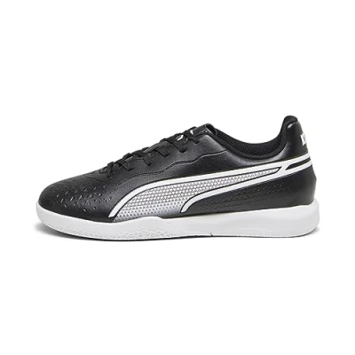 Afbeelding van Puma King Match zaalvoetbalschoenen zwart/wit