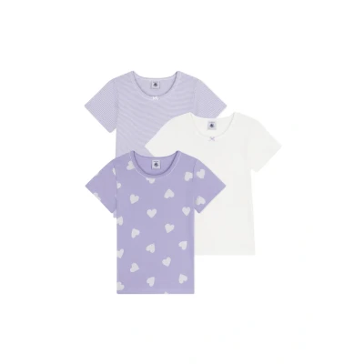 Afbeelding van Petit Bateau 3 PACK Hemd multicoloured voor kinderen, Maat: 128, Multi/coloured