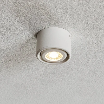 Afbeelding van Fabas Luce Kantelbare kop LED downlight Anzio, wit