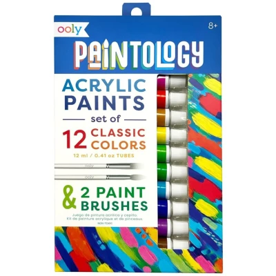 Afbeelding van Ooly paintology acrylverf classic colors 12st