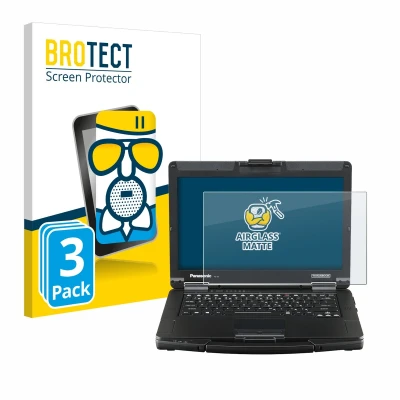 Afbeelding van BROTECT Screenprotector voor Panasonic Toughbook FZ 55 Full HD Folie Beschermfolie Beschermglas matte (3 Stuks)