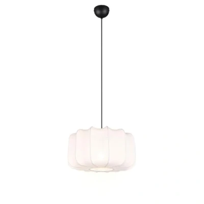 Afbeelding van Trio Witte design hanglamp Madleine Ø 40cm R31971901