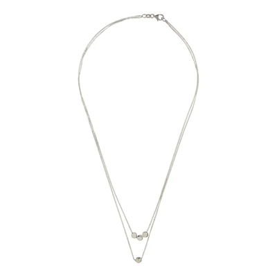 Afbeelding van Elli Plate Layer LOOK Ketting silvercoloured, Dames, Maat: 42, Silver coloured