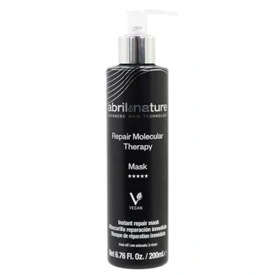 Afbeelding van abril et nature Professionele Masker Molecular Therapy Beschadigd, Uitgeput of Verouderd Haar Herstelt, Repareert en Vult de Haardraad Voedend Hydraterend Vegan 200 ml