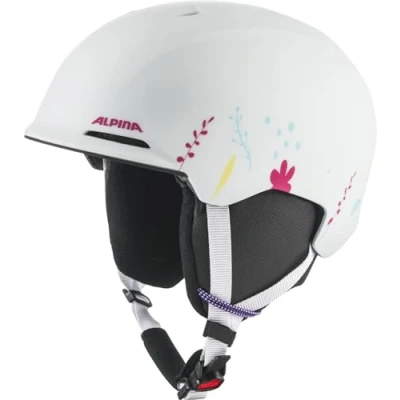Afbeelding van ALPINA BRIX JR Skihelm, uniseks, wit grafisch mat, 51 55