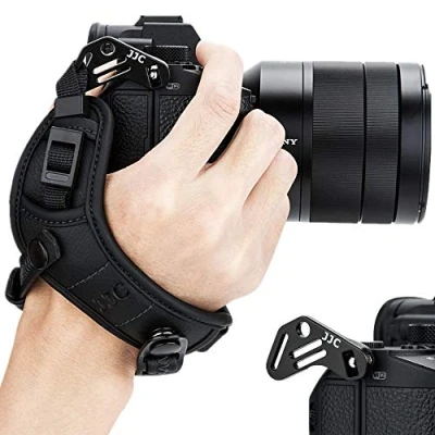 Afbeelding van JJC Spiegelloze camera polsband compatibel met Nikon Z7 II Z6 Sony A1 A7IV A7C A7III A7II A7RIII A7RII A7SII A9 A6500 A6400 Canon EOS R5 R6 Fuji X E4 T3 T2