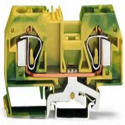 Afbeelding van WAGO 283 907 Aardingsklem 12 mm Spanveer Toewijzing: Terre Groen, Geel 20 stuk(s)