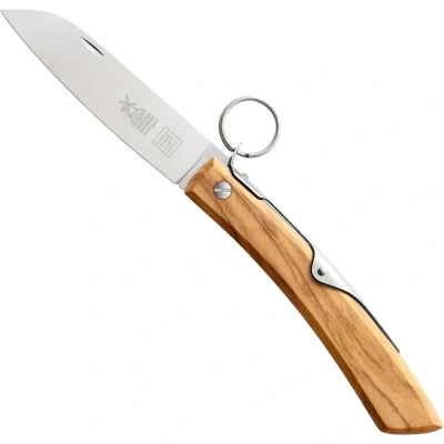 Afbeelding van Robert Herder IBEX Zakmes Inklapbaar Lemmet 120 mm Carbonstaal Heft Olijfhout