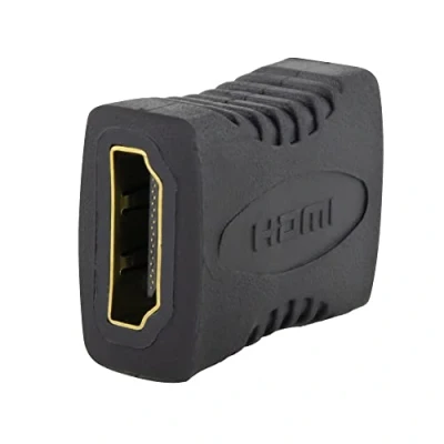 Afbeelding van SeKi HDMI adapter koppeling aansluiting op aansluiting; voor verlenging; vergulde contacten zwart