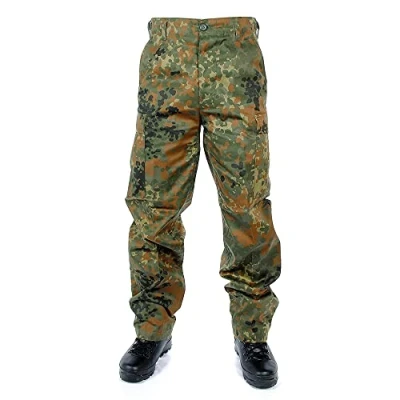 Afbeelding van Mil Tec Unisex Us Rangertype Bdu broek, camouflage, L EU