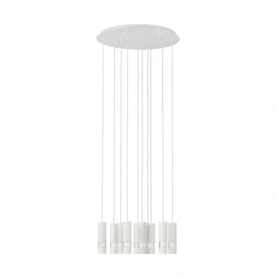Afbeelding van Stars of Light Witte ronde hanglamp Bernabeta 10 lichts 39704