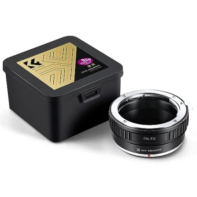Afbeelding van K&amp;F Concept Lens Mount Adapter for Pentax K PK to Fuji X Series FX Mirrorless Camera Body Compatible XT2 XT20 XE3 XT1 T2
