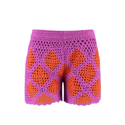 Afbeelding van Harper &amp; Yve Short Loca Vivid Viola Sunset Orange HSP L/40