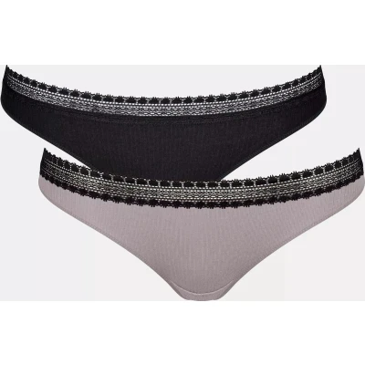 Afbeelding van sloggi GO Ribbed Brazil C2P Dames Onderbroek Maat S