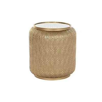 Afbeelding van Bijzettafel DKD Home Decor Gouden Metaal Arabisch (42 x 42 44 cm)