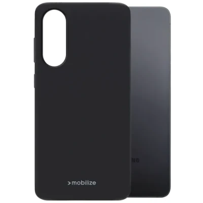 Afbeelding van Mobilize Rubber Gelly Case Samsung Galaxy S25 Edge 5G Matt Black