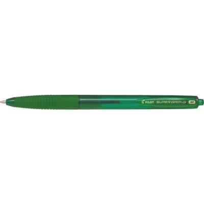 Afbeelding van Pilot Super Grip G a Scatto Groen Intrekbare balpen met klembevestiging Medium 1 stuk(s)
