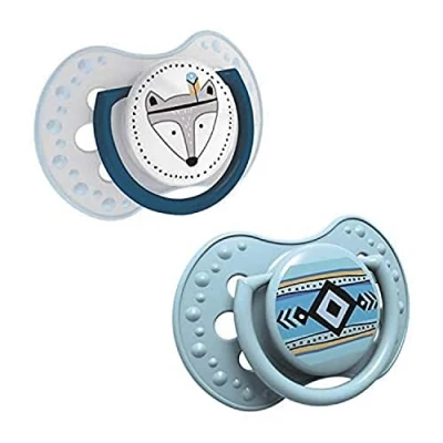 Afbeelding van Lovi fopspenen Indian Summer blauw 0 3 maanden (set 2 stuks)