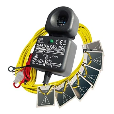 Afbeelding van Kemo M186 Marterverschrikker Met flitslicht, hoogspanningsplaatjes 12 V 1 stuk(s)