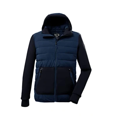 Afbeelding van killtec heren Hybride jas met capuchon KOW 158 MN JCKT, dark petrol, S, 37572 000