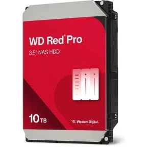 Afbeelding van Western Digital Red Pro WD103KFBX interne harde schijf 10 TB 7200 RPM 512 MB 3.5 SATA III