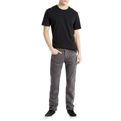 Afbeelding van Levi&#039;s heren Jeans 511 Slim, Grijs/Zwart 3d, 36W / 30L