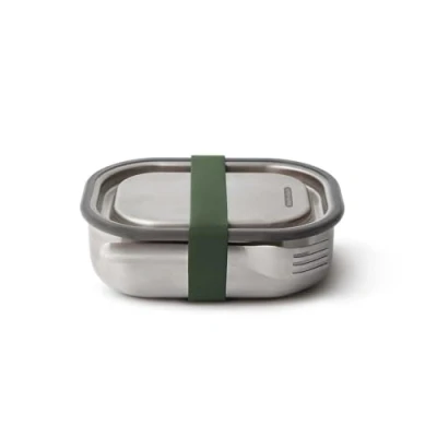 Afbeelding van Black+Blum RVS Lunchbox 600ml Olive